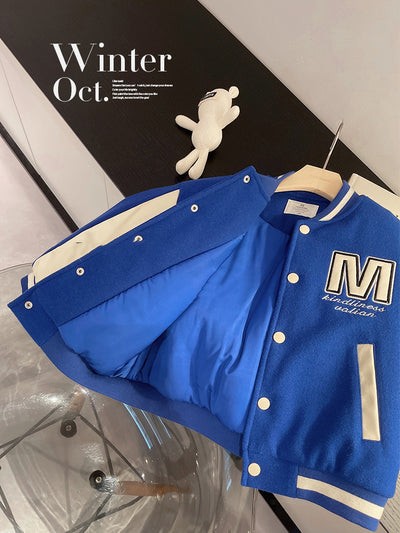 Reversible Nipples Boys Plus Cotton Jacket