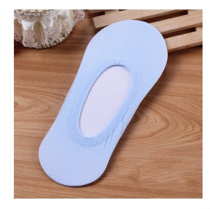 Women’s Non-Slip Candy Color Boat Socks | LuxeHaven Home Comfort Collection