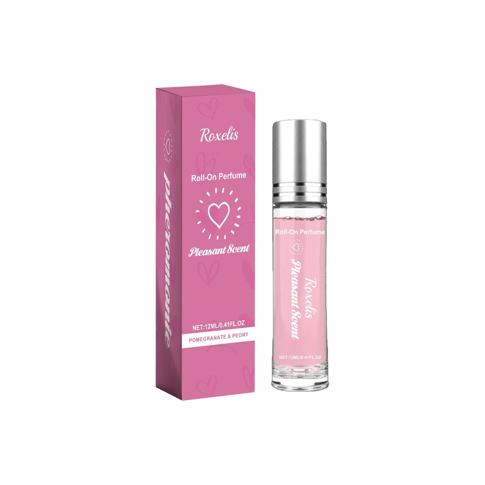 Pomegranate Peony Ball Perfume | LuxeHaven Elegant Floral Scentb