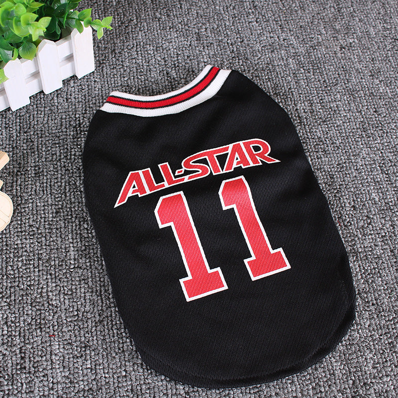 World Cup Dog Vest | Sporty Pet Outfit for Spring & Summer – LuxeHaven