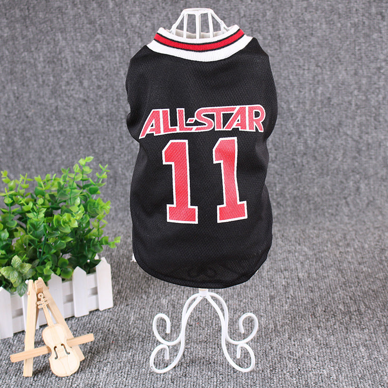 World Cup Dog Vest | Sporty, Breathable D ftog Outfit for Summer – LuxeHaven