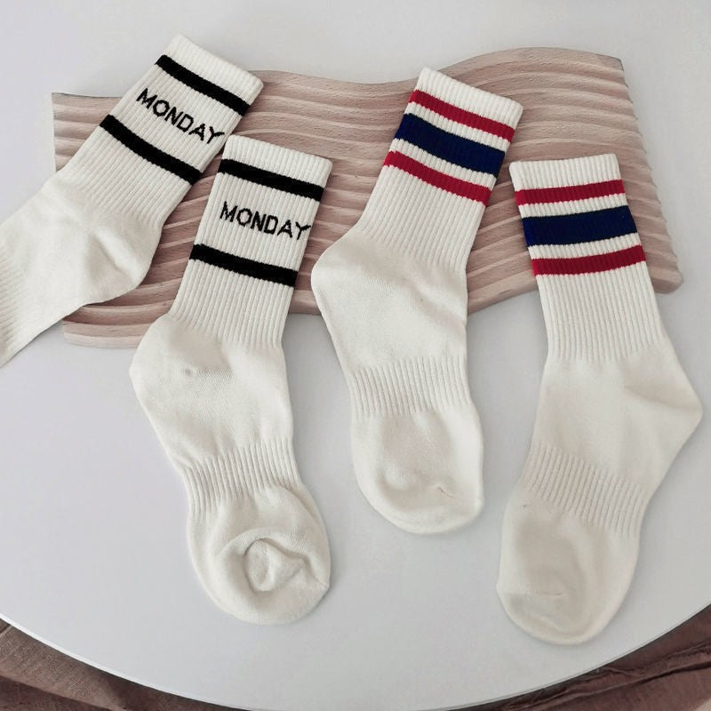 INS Tidal Long-Tube Basketball Socks | LuxeHaven Trendy Sports & Street Socks