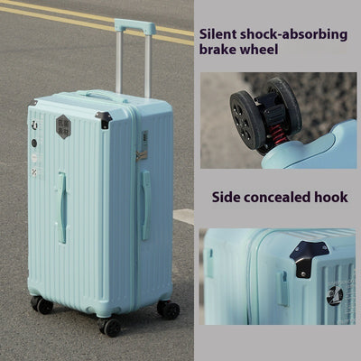 Five-Wheel Travel Trolley Case | Extra-Large Rolling Luggage – LuxeHaven