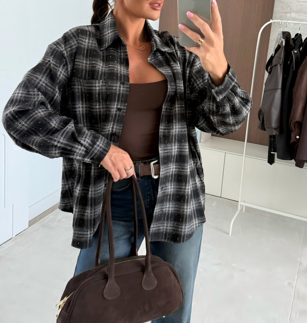 Winter Fashion Casual Single-breasted Women's Vintage Coat