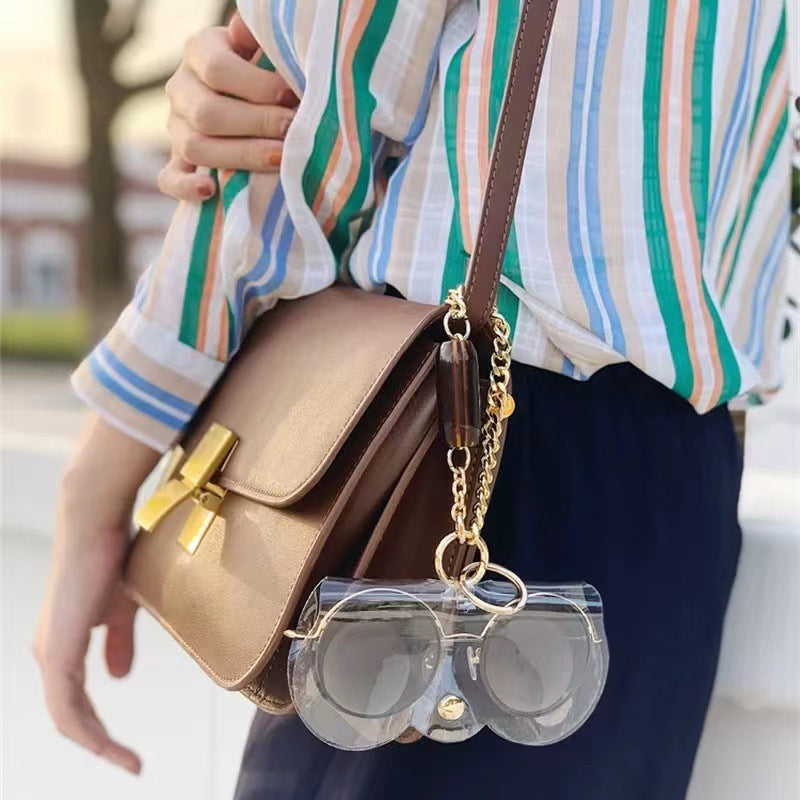 Chain Waterproof Glasses Bag Sunglass Case
