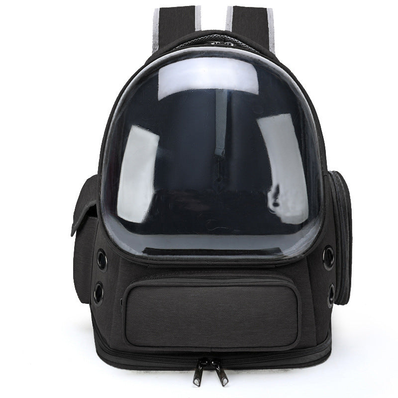 Transparent Space Capsule Pet Backpack | Breathable Cat & Dog Travel Carrier – LuxeHaven