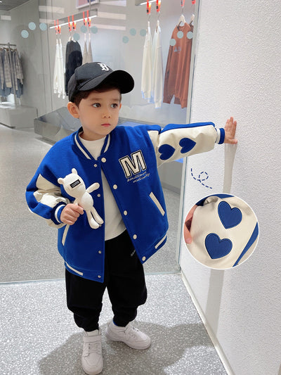 Reversible Nipples Boys Plus Cotton Jacket