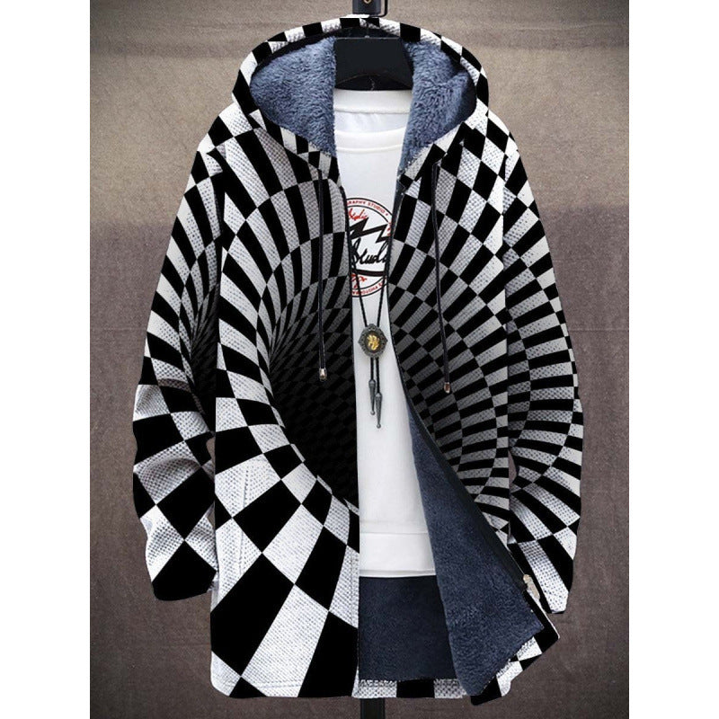 Men’s 3D Digital Print Jacket | Bold Streetwear Fashion – LuxeHaven