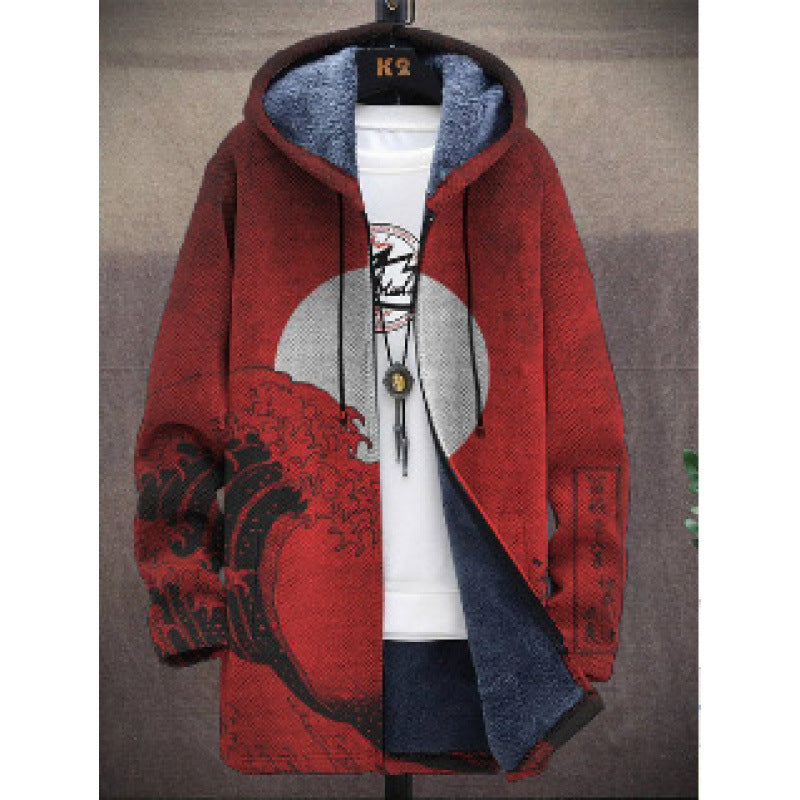 Men’s 3D Digital Print Jacket – Bold Urban Streetwear | LuxeHaven