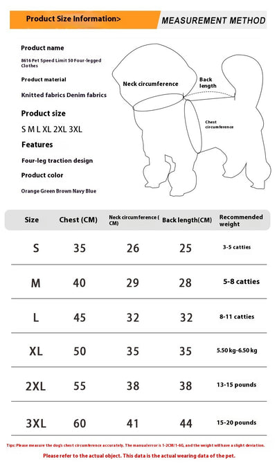 Four-Legged Pet Sweater | Cozy Winter Outfit for Dogs & Cats – LuxeHaven