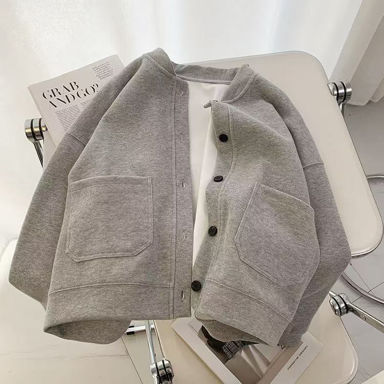 Women's Loose Casual Button Fashion Jacket