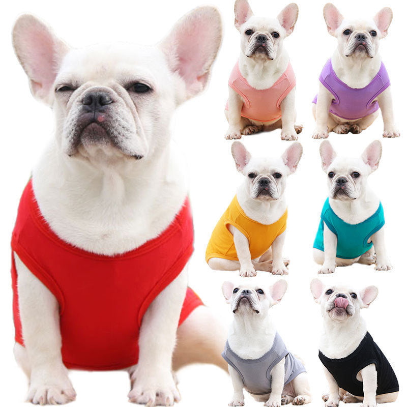 LuxeHaven Summer Dog T-Shirt XS–5XL | Breathable & Lightweight Vest for Small & Medium Dogs