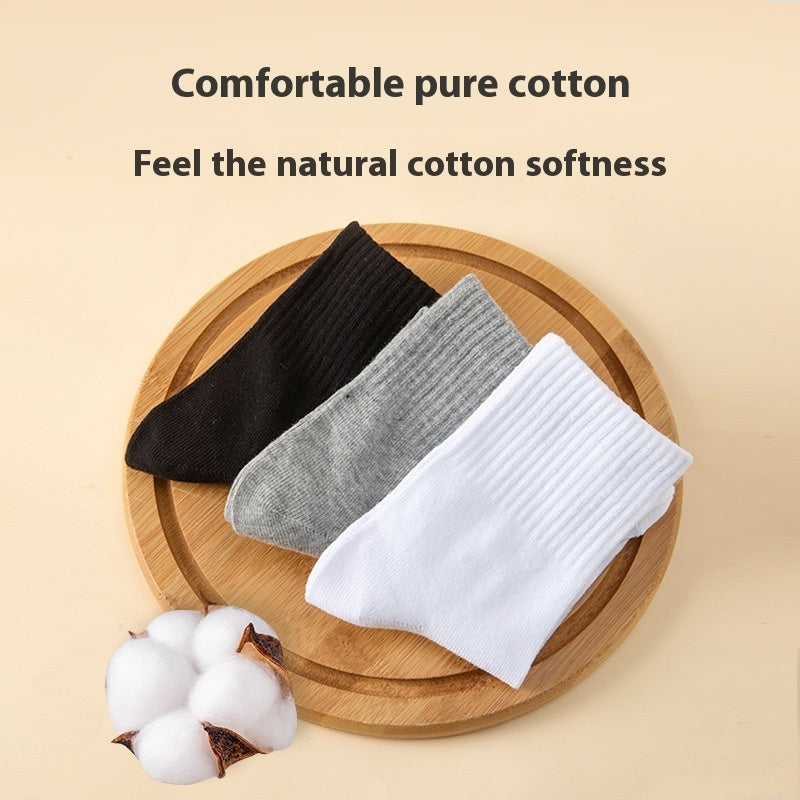 Disposable Pure Cotton Compression Socks | LuxeHaven Breathable Summer Socks