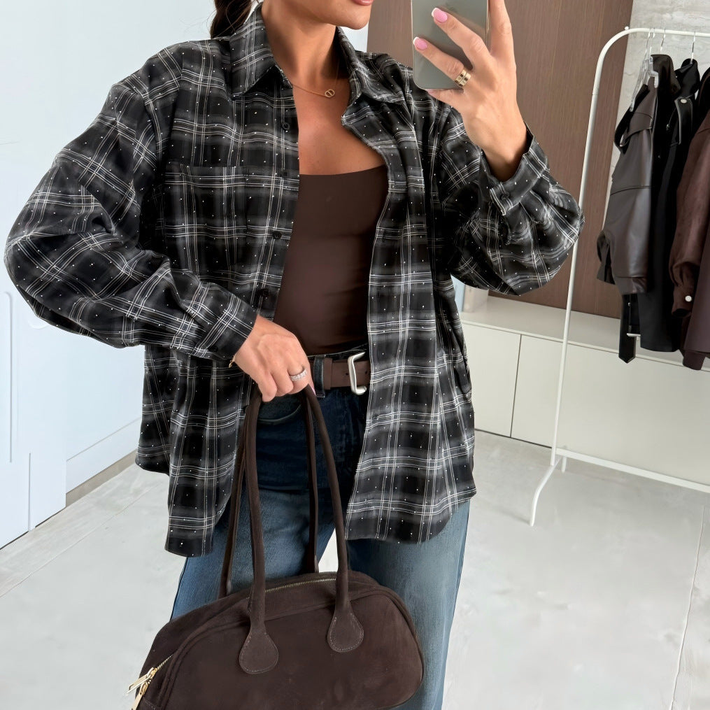 Winter Fashion Casual Single-breasted Women's Vintage Coat