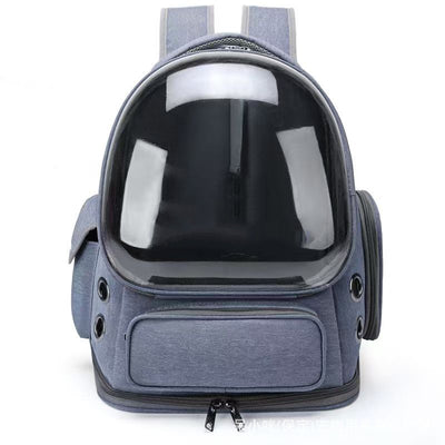 Transparent Space Capsule Pet Backpack | Breathable Cat & Dog Travel Carrier – LuxeHaven